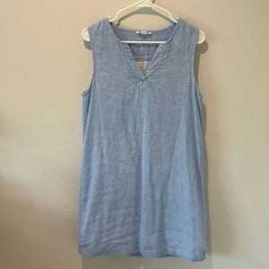 BeachLunchLounge Blue and White Shift Dress